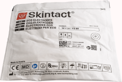 Penové samolepiace EKG elektródy pre dospelých pre ergometriu a monitorovanie,  Ø 50mm Skintact FS- 50